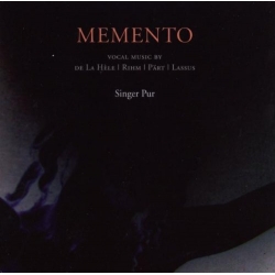 Memento - Vocal Music By De La Hele Rihm Part Lassus Singer Pur